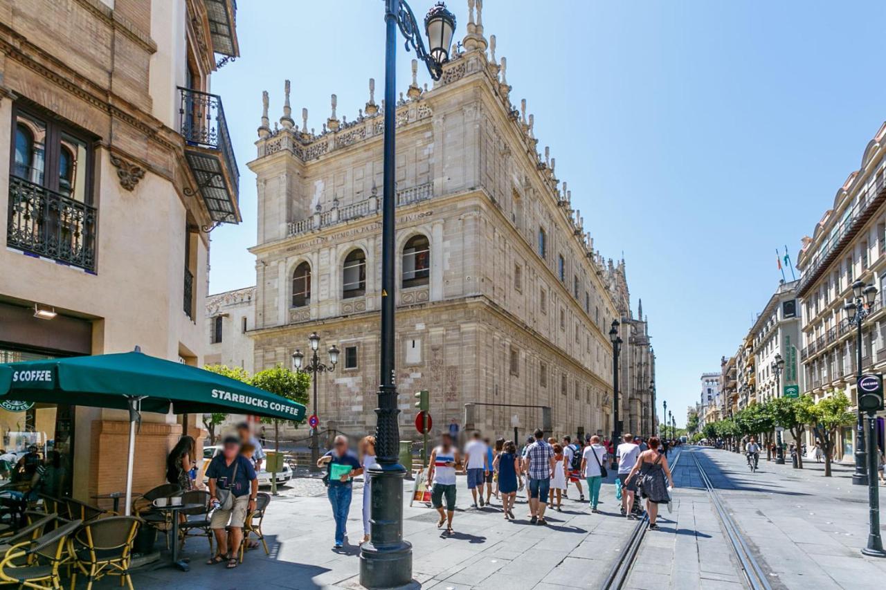 Apartamentos Catedral Sevilla Buitenkant foto